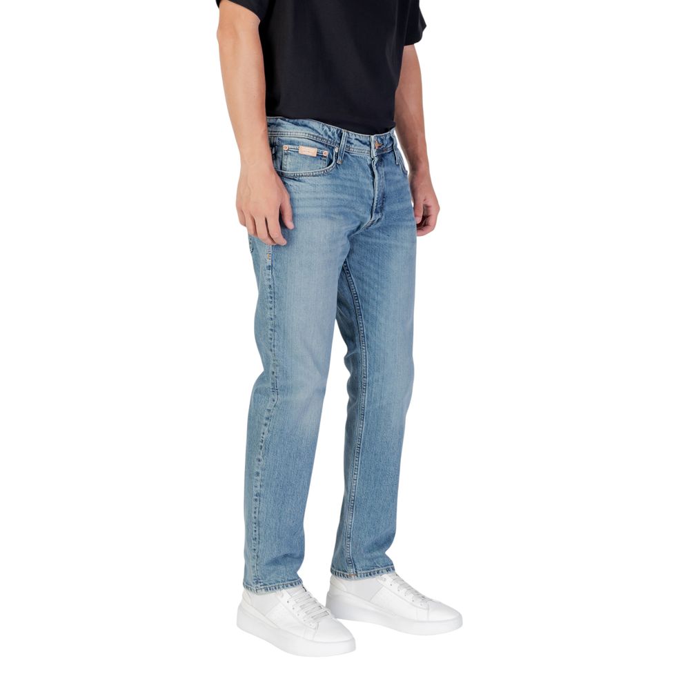 Jack Jones – Blaue Skinny-Jeans aus Baumwolle