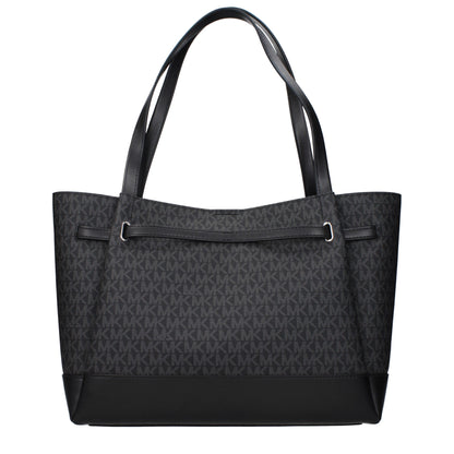 Michael Kors – Schultertaschen aus schwarzem Stoff