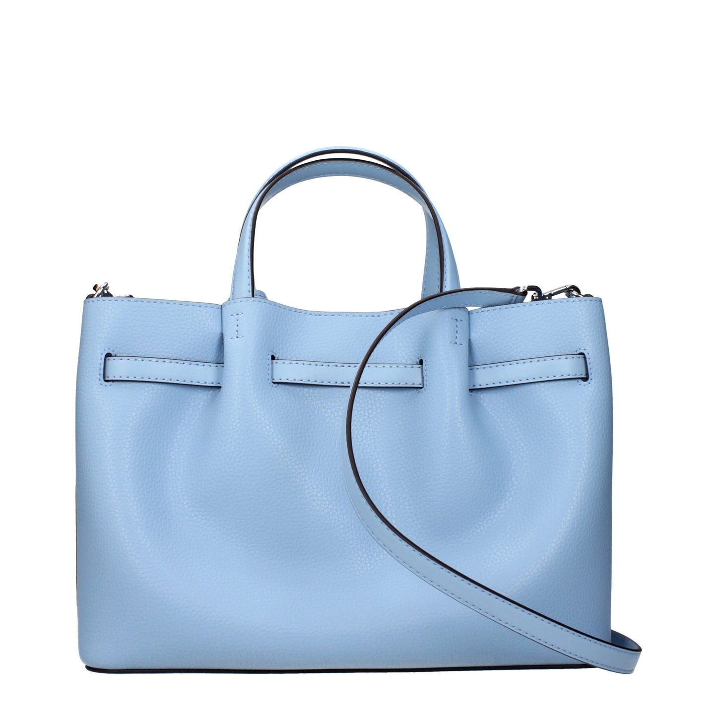 Michael Kors Hellblaue Lederhandtaschen
