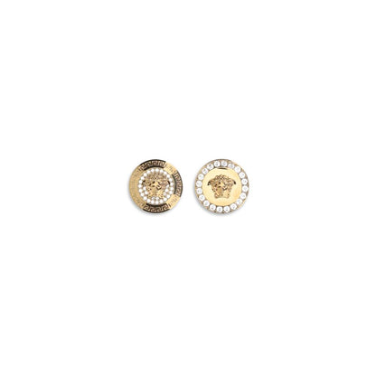 Versace Goldfarbene Metallohrringe
