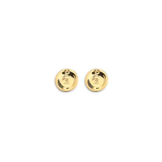 Versace Goldfarbene Metallohrringe