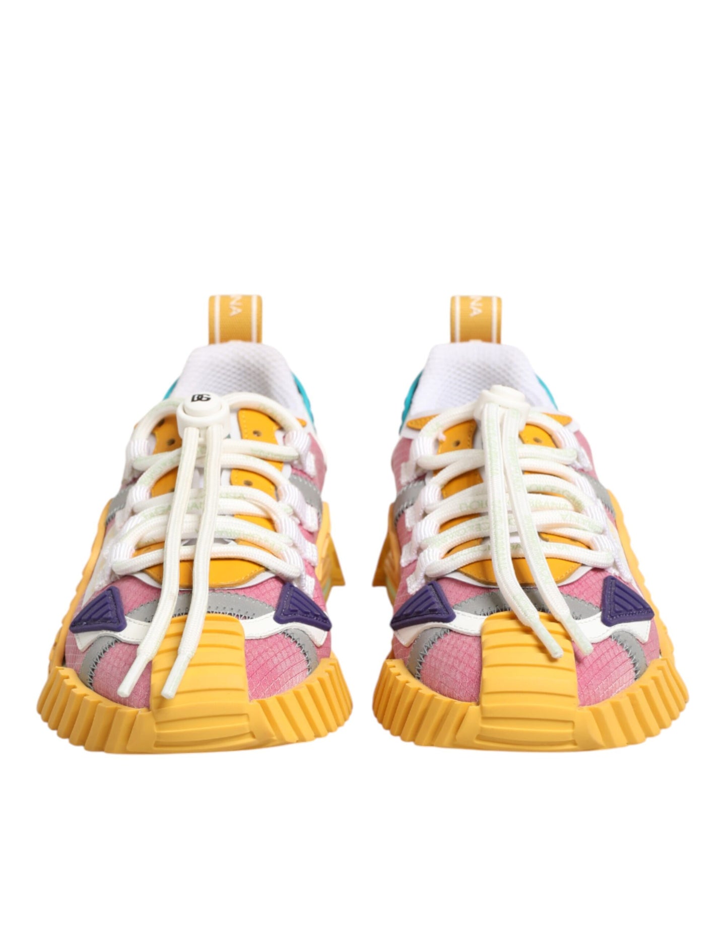 Dolce &amp; Gabbana Mehrfarbige Nylon NS1 Low Top Sneakers Schuhe