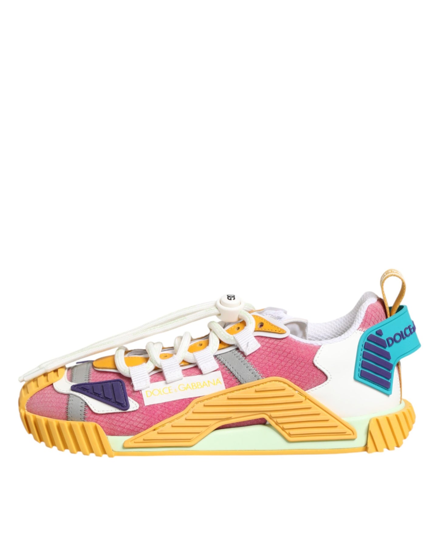 Dolce &amp; Gabbana Mehrfarbige Nylon NS1 Low Top Sneakers Schuhe