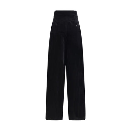 Max Mara – Samthose mit weitem Bein