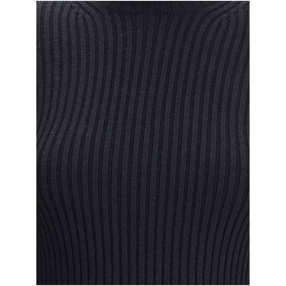 Max Mara Geripptes Langarm-T-Shirt