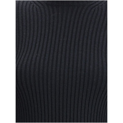 Max Mara Geripptes Langarm-T-Shirt