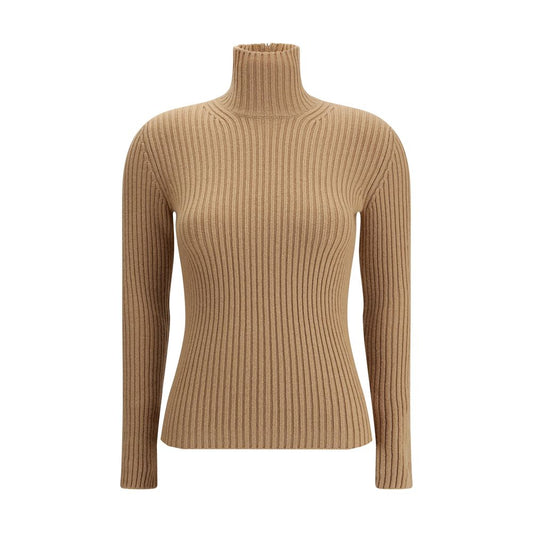 Max Mara Geripptes Langarm-T-Shirt