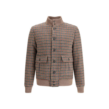 Valstarino-Jacke aus Prince of Wales-Lammwolle