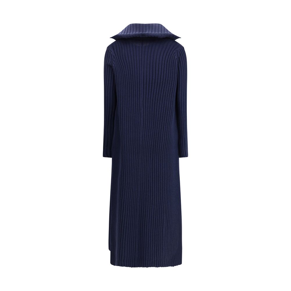 Balenciaga Gerippter Cardigan mit Schalkragen