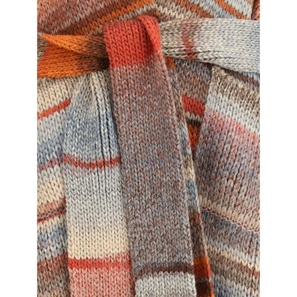 Ella Langer Pullover mit Gürtel