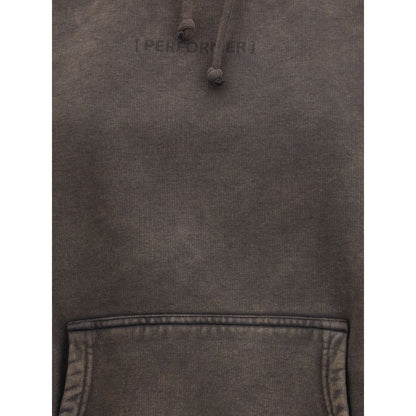 ALAINPAUL Hoodie mit gerafftem Ausschnitt