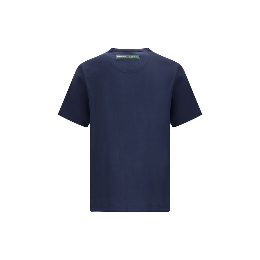 Barbour Blue Cotton T-Shirt