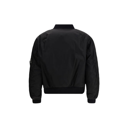 Prada Black Polyamide Bomber