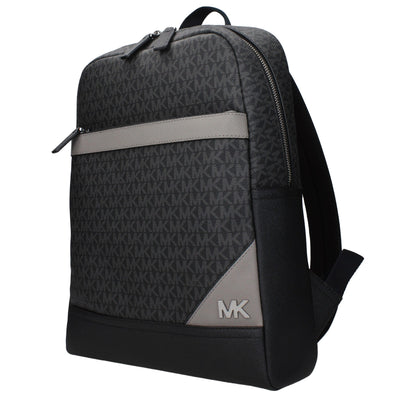 Michael Kors Black Fabric Backpack