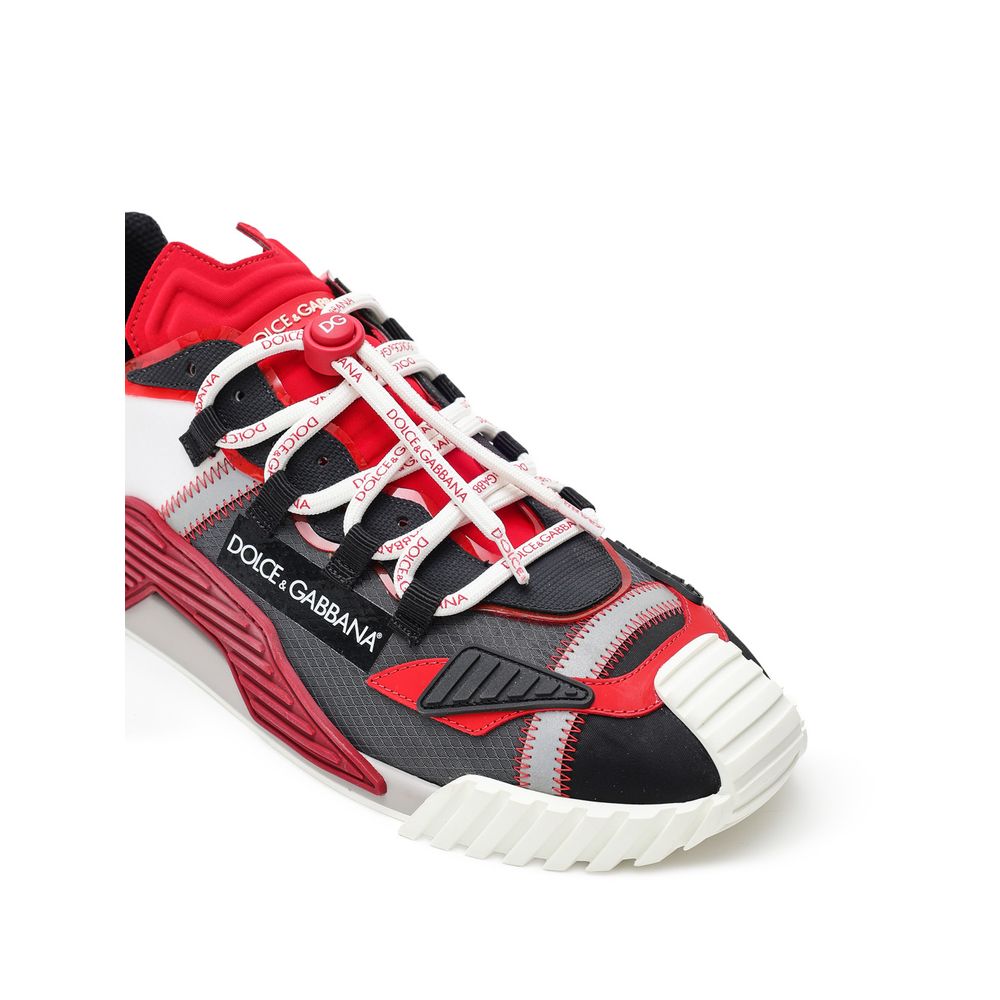 Dolce &amp; Gabbana – Schwarzer technischer Sneaker