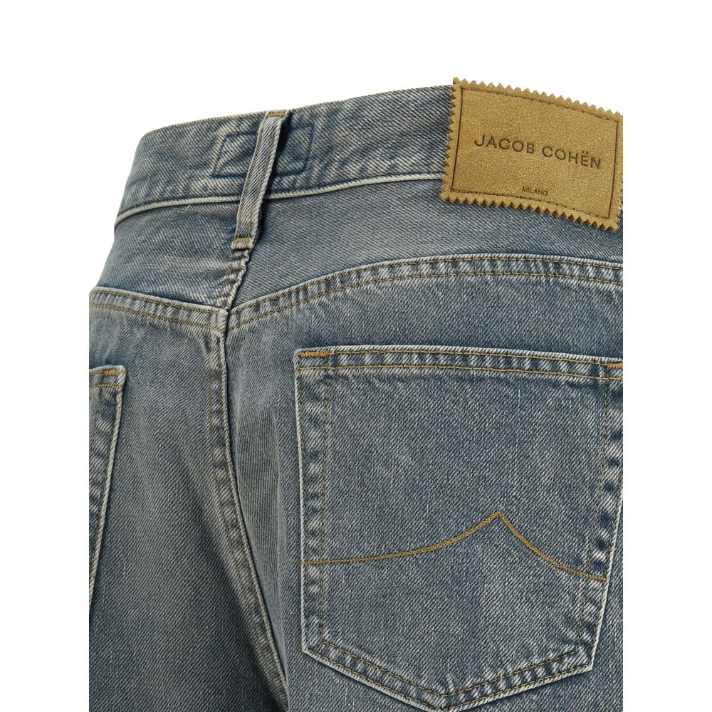 Jacob Cohen Blaue Baumwolljeans