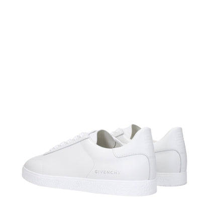 Givenchy Weiße niedrige Lederschuhe