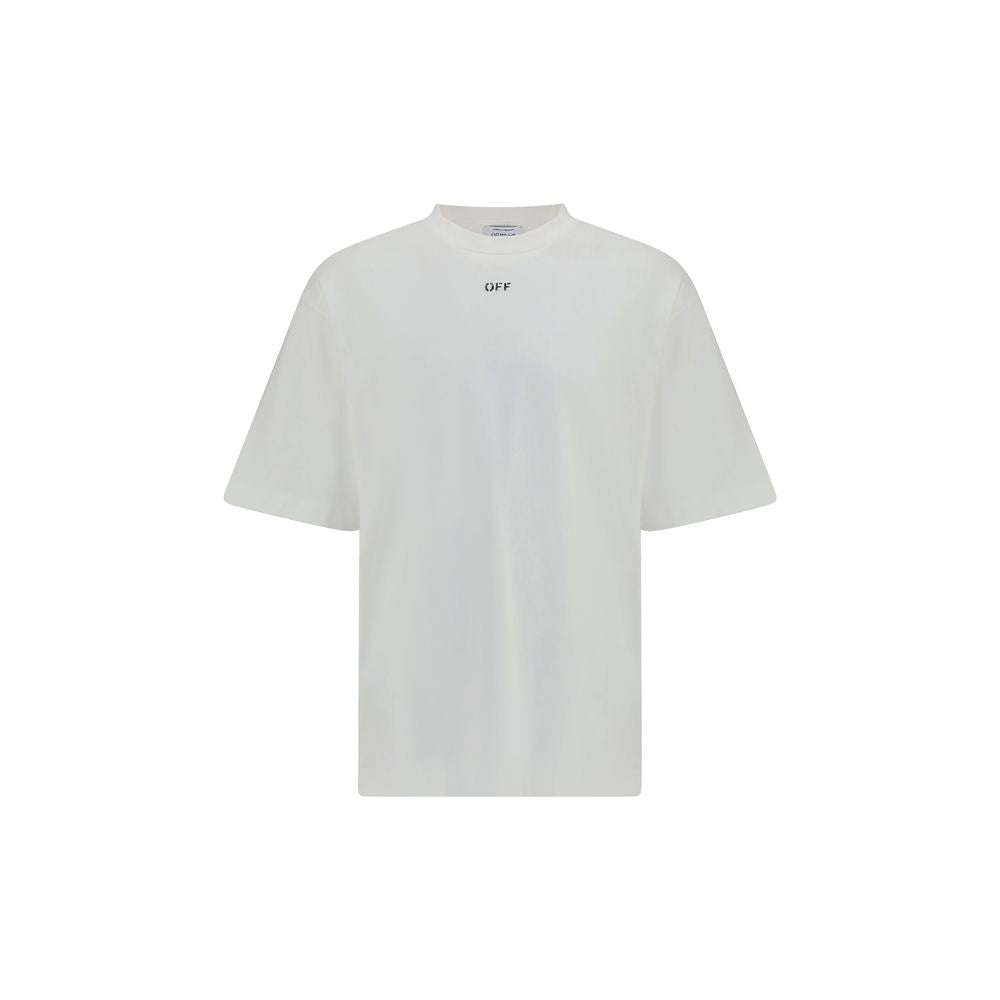 Off-White – T-Shirt mit Thinkman Arrow Skate-Logo