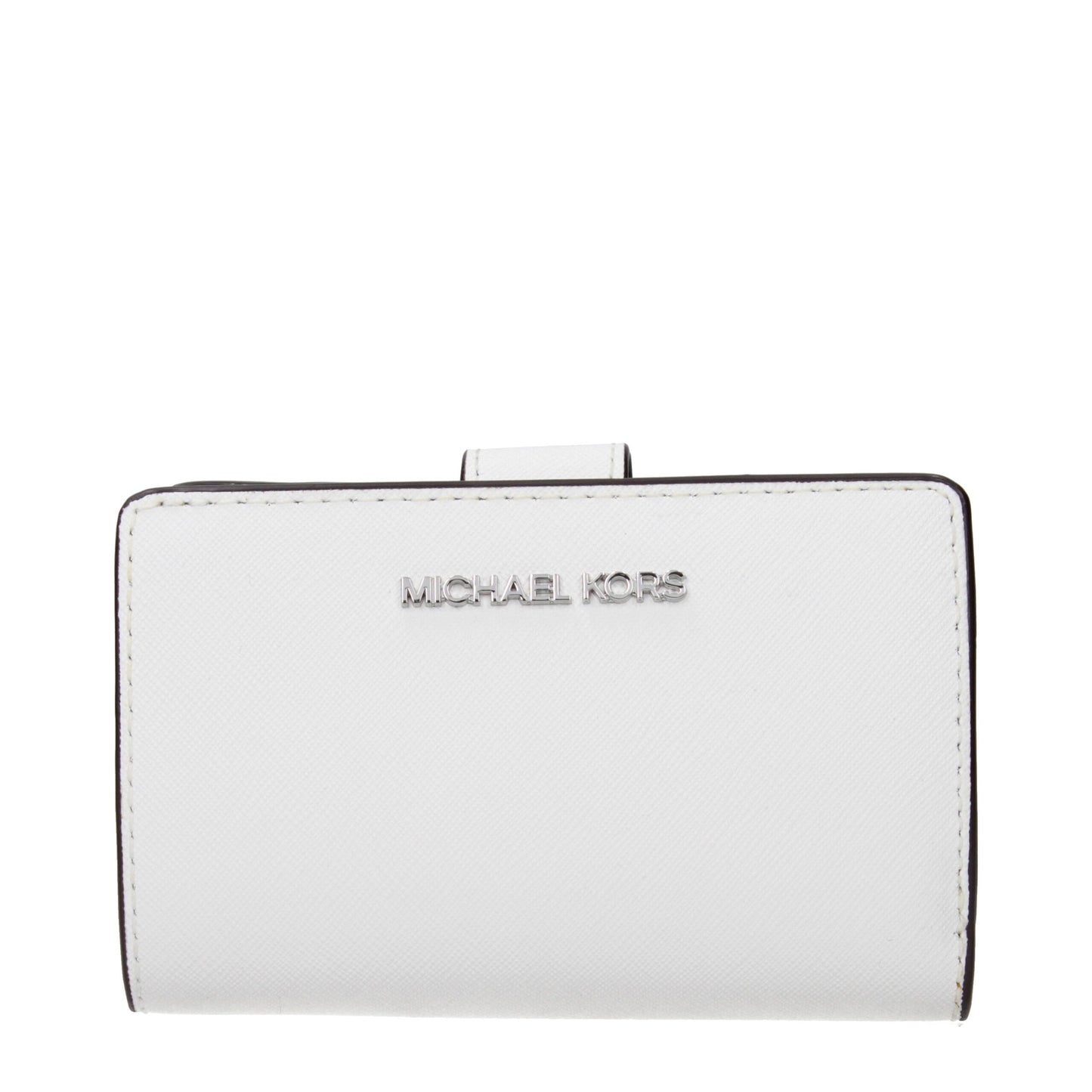 Michael Kors Weiße Ledergeldbörsen