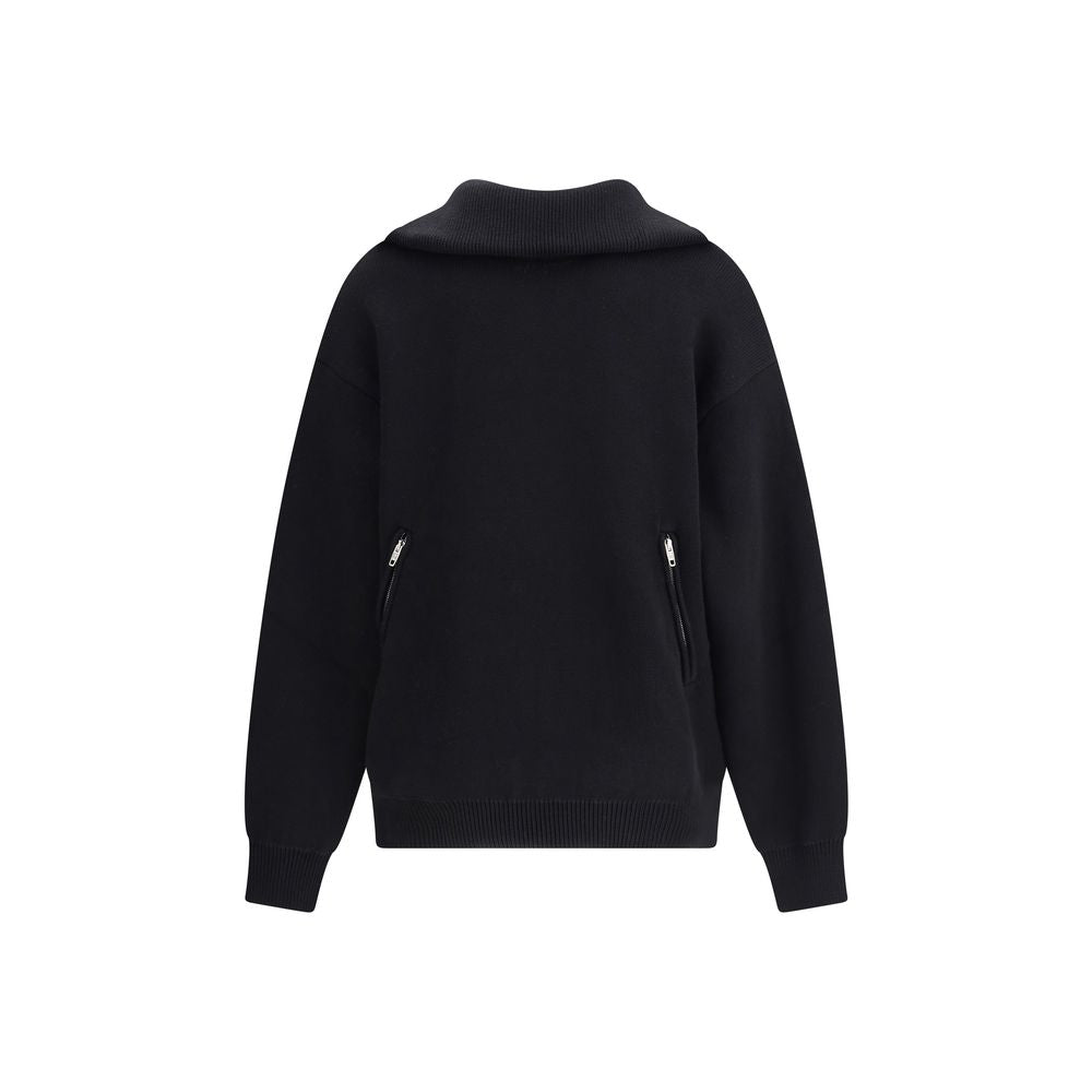 Balenciaga Schwarzes Baumwoll-Sweatshirt