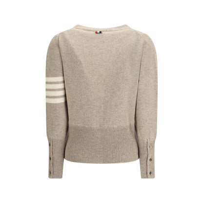 Thom Browne Bicolor Wool Cardigan