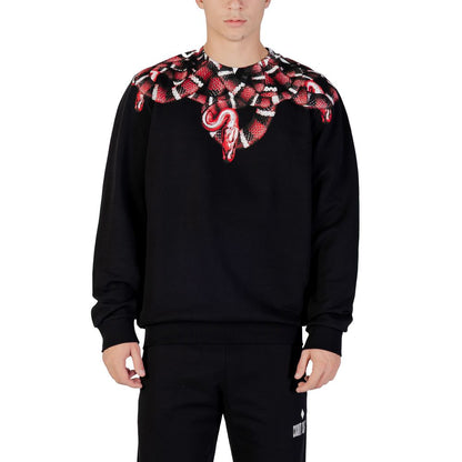 County of Milan Black Cotton Sweatshirt