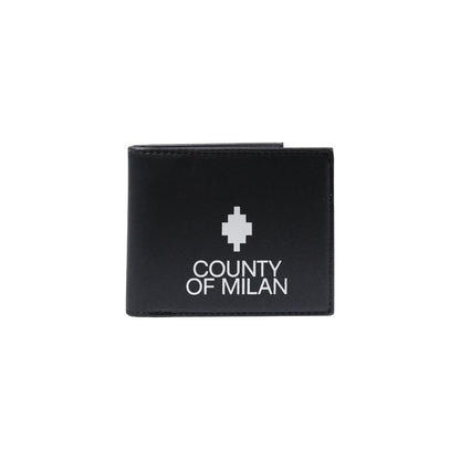 County of Milan Black Polyethylene Wallet