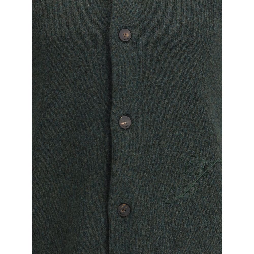 Jacquemus – Bestickte Strickjacke aus Schurwolle