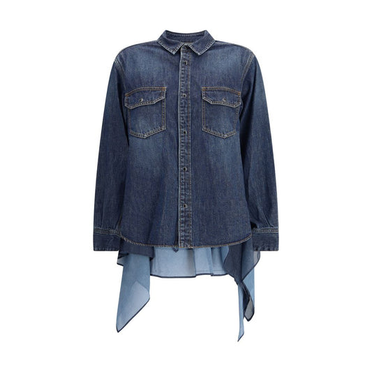 Sacai Blue Denim Shirt
