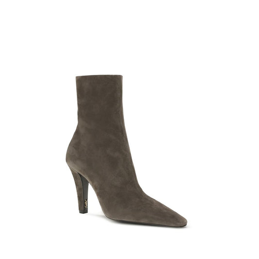 Saint Laurent Jill suede Ankle Boots