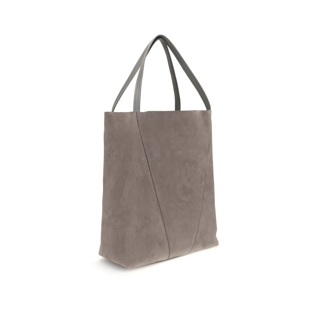 Chloé Gray Calf Leather Bos Taurus Shoulder Bag