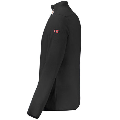 Norwegen 1963 Schwarzes Polyester-Sweatshirt