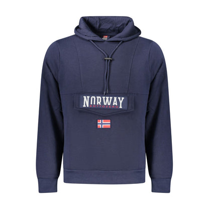Norwegen 1963 Blaues Baumwoll-Sweatshirt