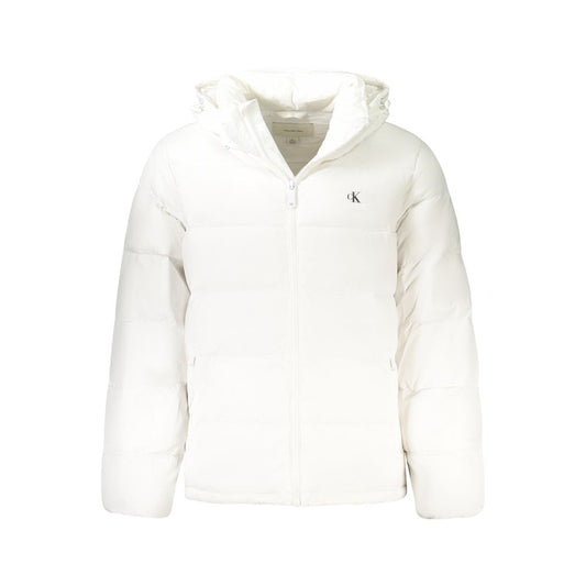 Calvin Klein Weiße Polyamidjacken und -mäntel