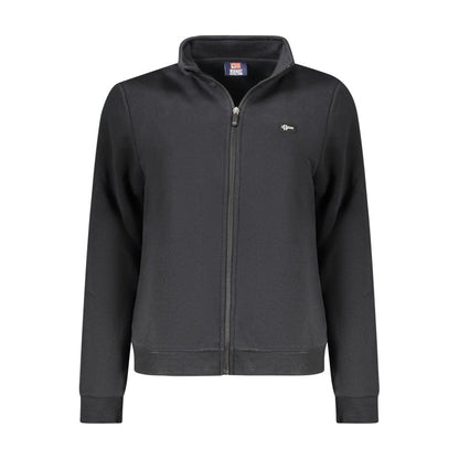 Norwegen 1963 Schwarzes Baumwoll-Sweatshirt