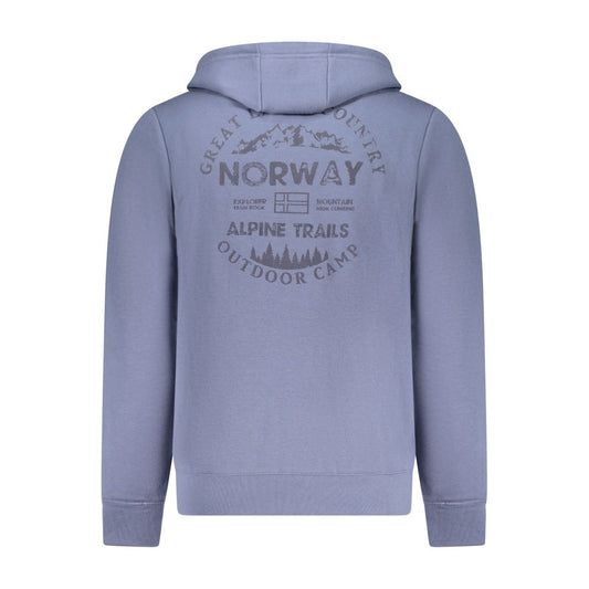 Norwegen 1963 Blaues Baumwoll-Sweatshirt