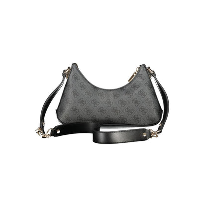 Guess Jeans – Schwarze Polyethylen-Handtasche