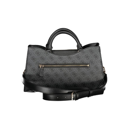 Guess Jeans – Schwarze Polyethylen-Handtasche