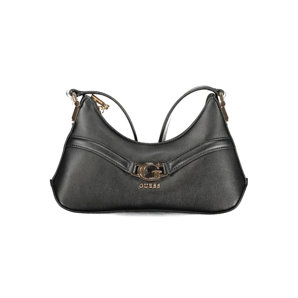 Guess Jeans – Schwarze Polyethylen-Handtasche