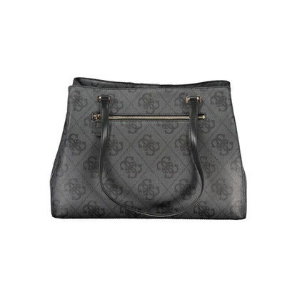 Guess Jeans – Schwarze Polyethylen-Handtasche