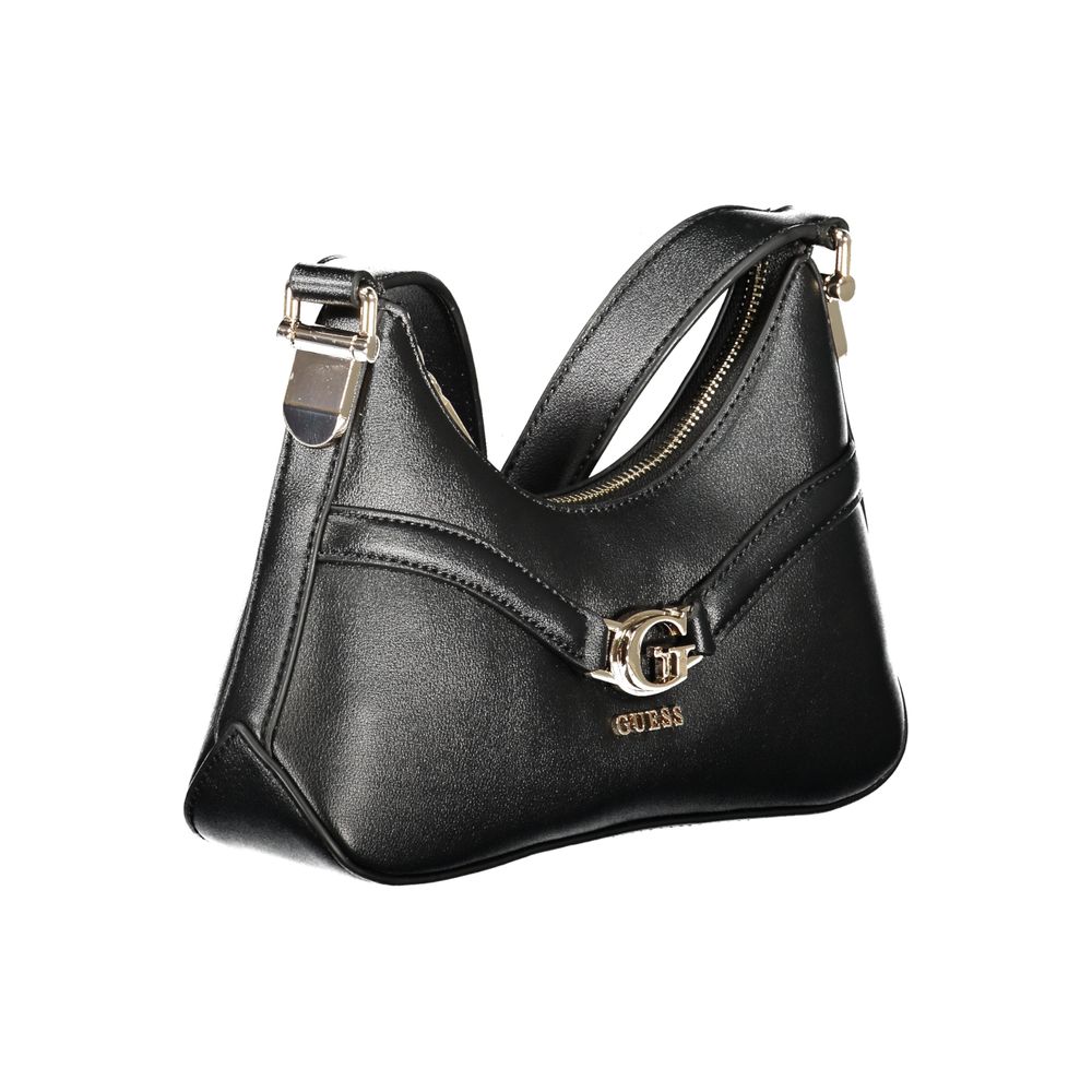Guess Jeans – Schwarze Polyethylen-Handtasche