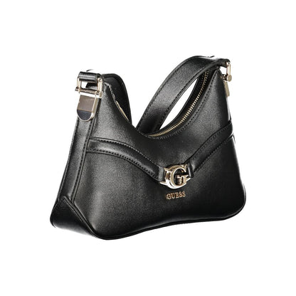 Guess Jeans – Schwarze Polyethylen-Handtasche