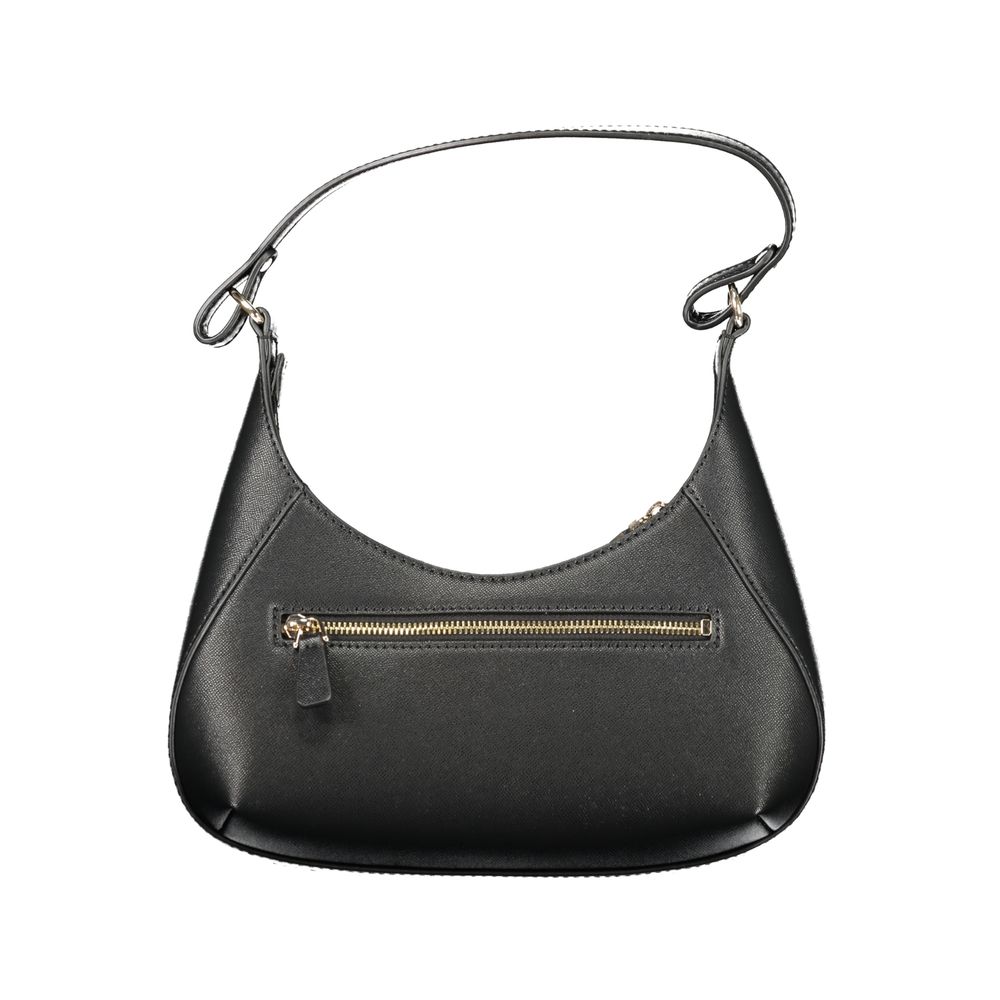 Guess Jeans – Schwarze Polyethylen-Handtasche