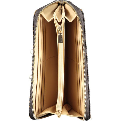 Guess Jeans – Braune Polyethylen-Geldbörse