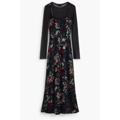 Desigual Schwarzes Polyesterkleid