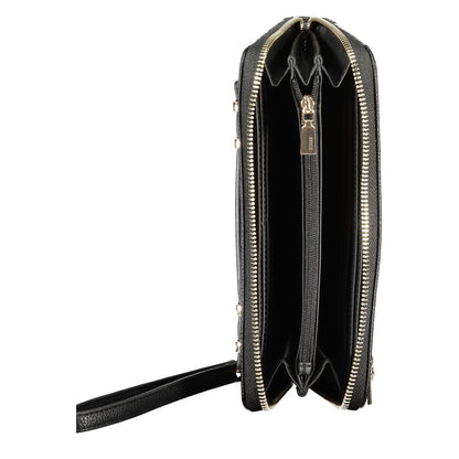 Guess Jeans – Schwarze Polyethylen-Geldbörse