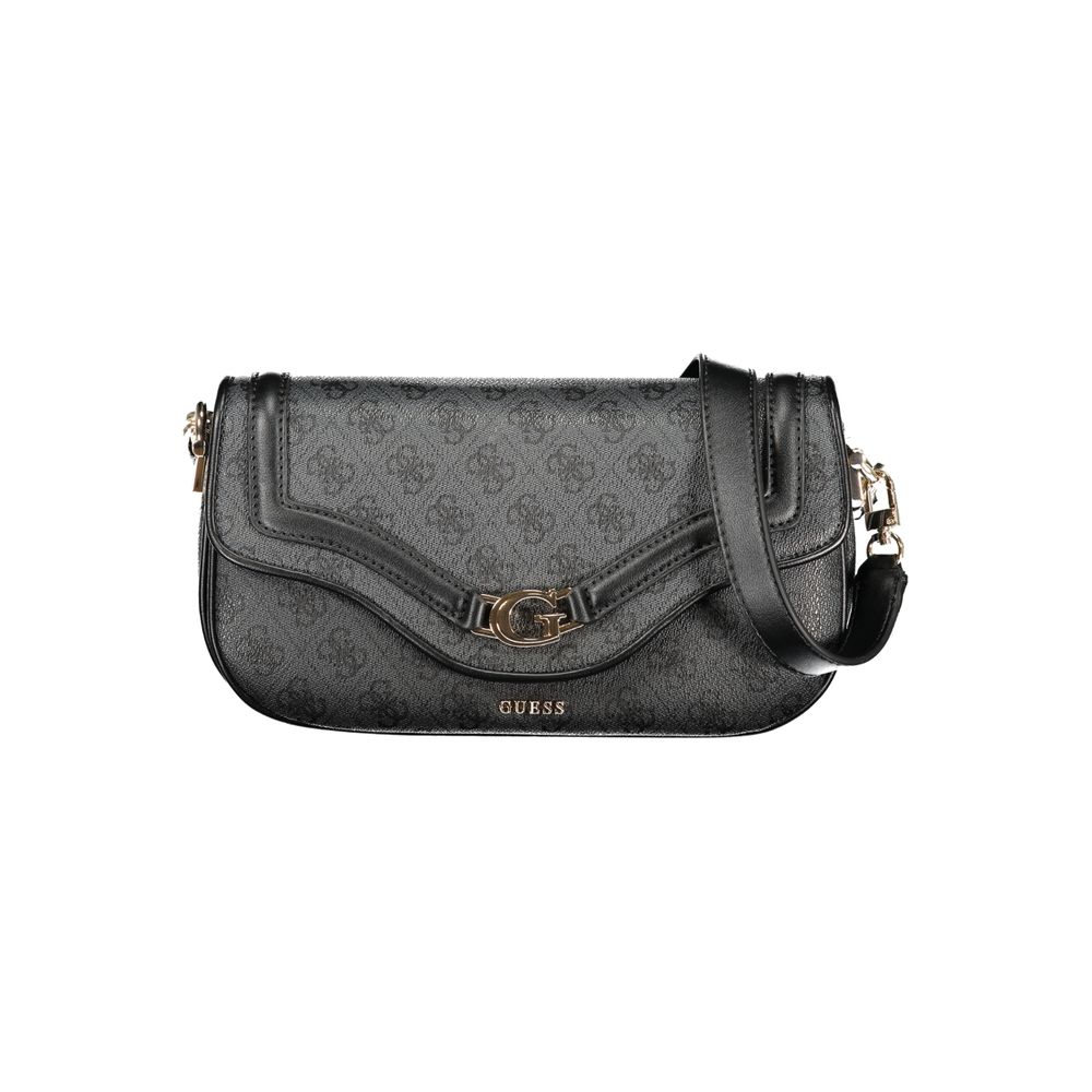 Guess Jeans – Schwarze Polyethylen-Handtasche
