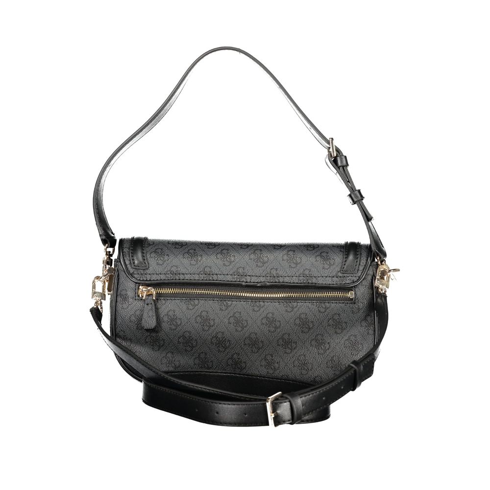 Guess Jeans – Schwarze Polyethylen-Handtasche