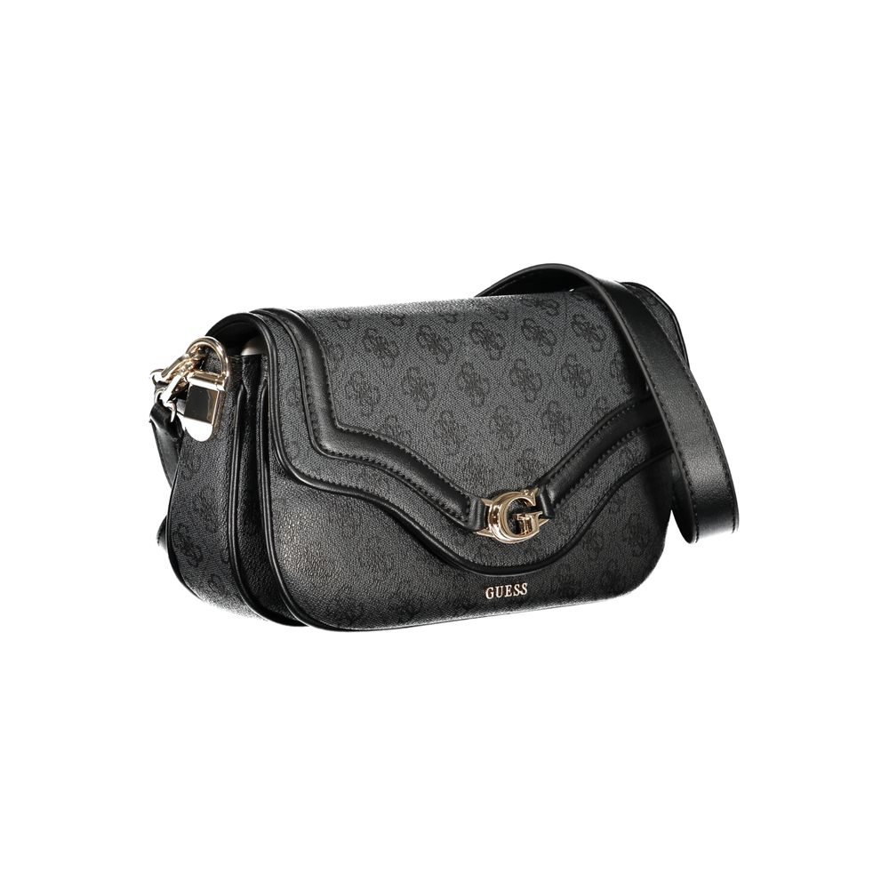 Guess Jeans – Schwarze Polyethylen-Handtasche