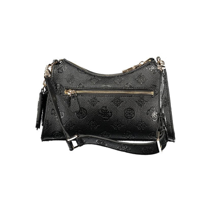 Guess Jeans – Schwarze Polyethylen-Handtasche
